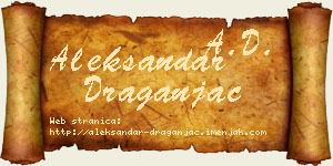 Aleksandar Draganjac vizit kartica